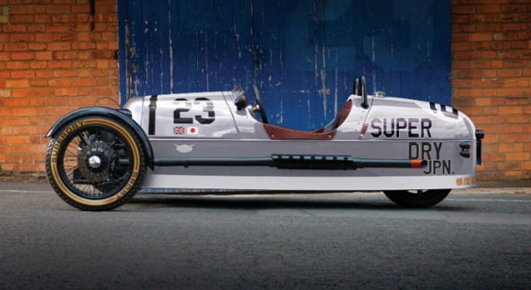 La Three Wheeler me fait penser à une balle de fusil, ou à un Spitfire de la RAF