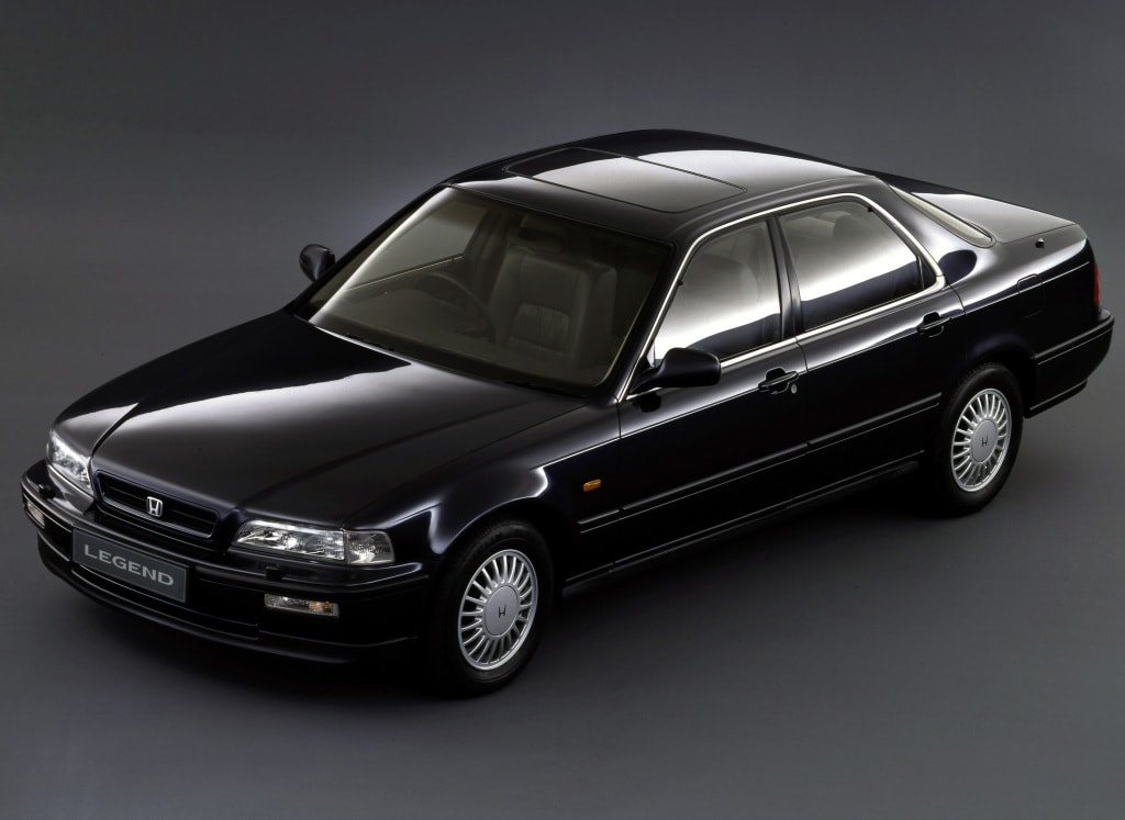 Honda Legend vue de haut