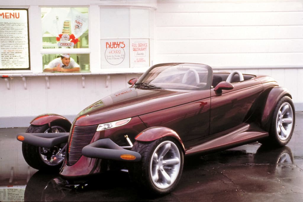 La Prowler en 1997 n'était alors disponible qu'en "prune" !