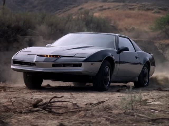 Le prototype et ennemi de KITT, la fameuse KARR