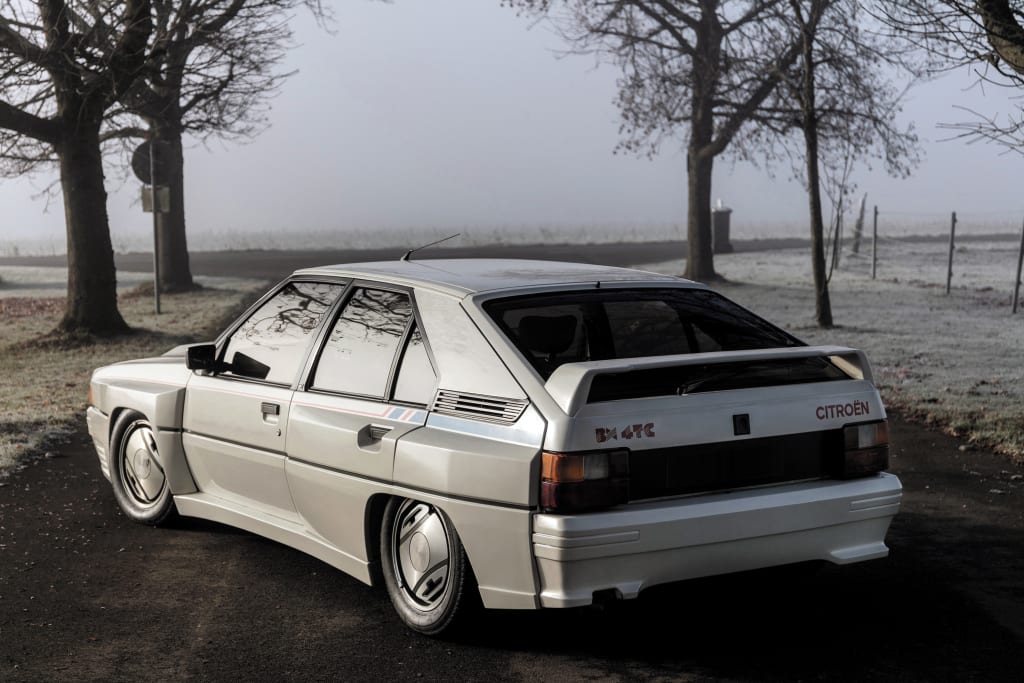 Citroën BX 4TC vue de derrière