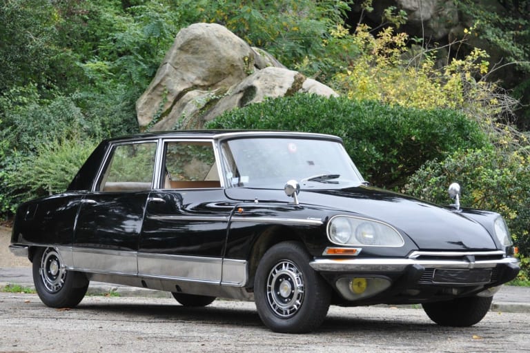 Citroën DS Lorraine Chapron de trois quarts avant