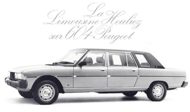 La Peugeot 604 Limousine by Heuliez