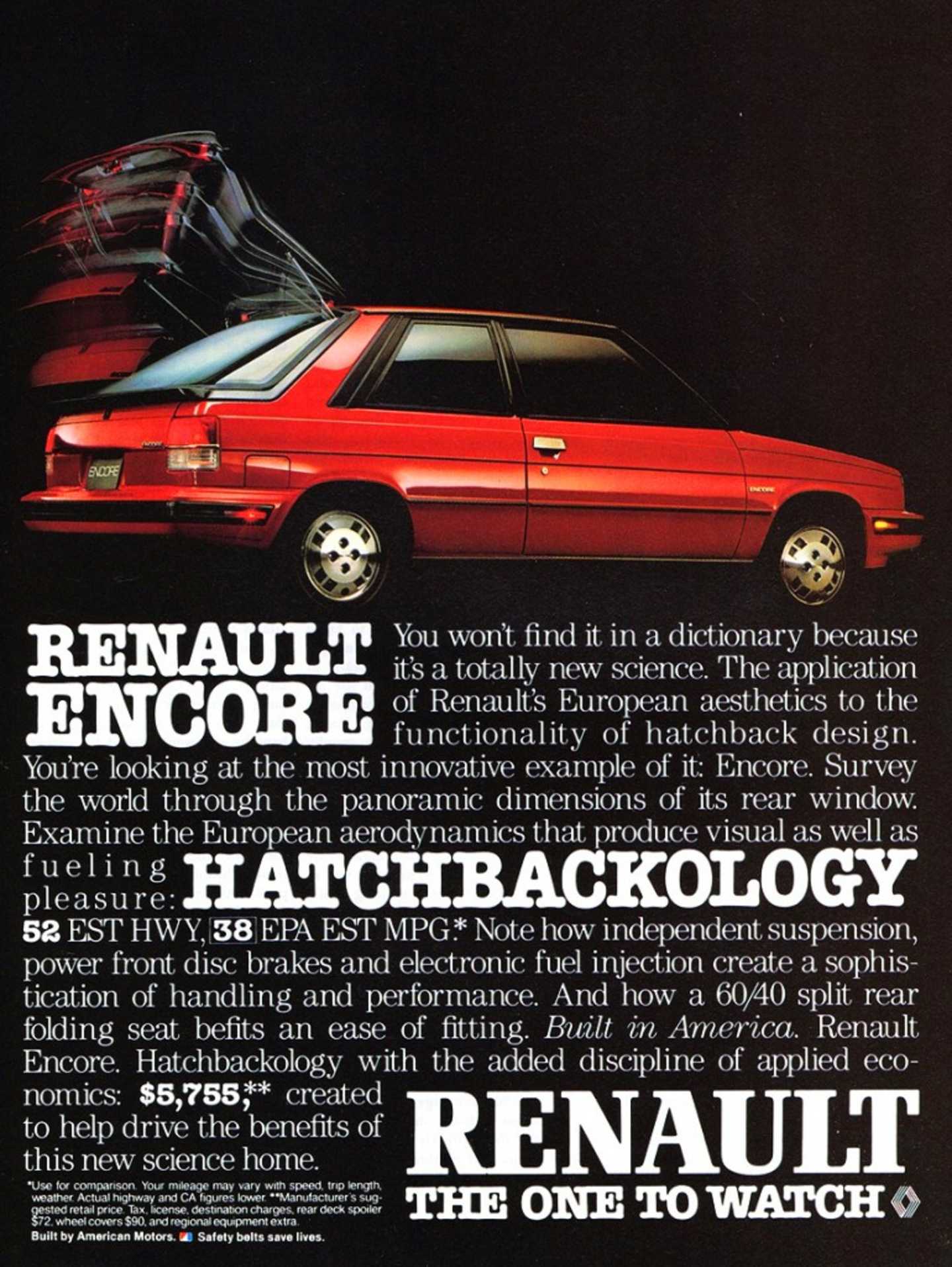 Renault Encore, version américaine de la R11.