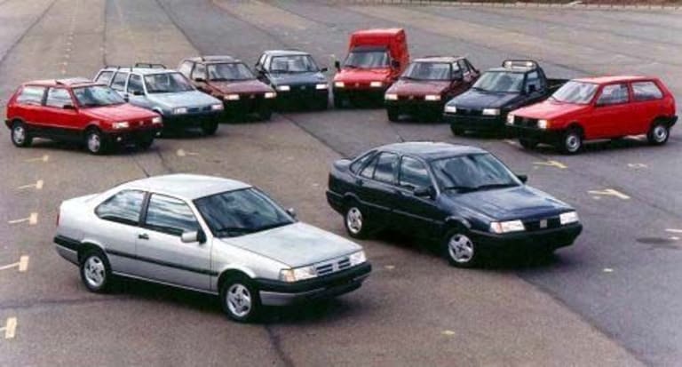 La Gamme Fiat do Brasil en 1993