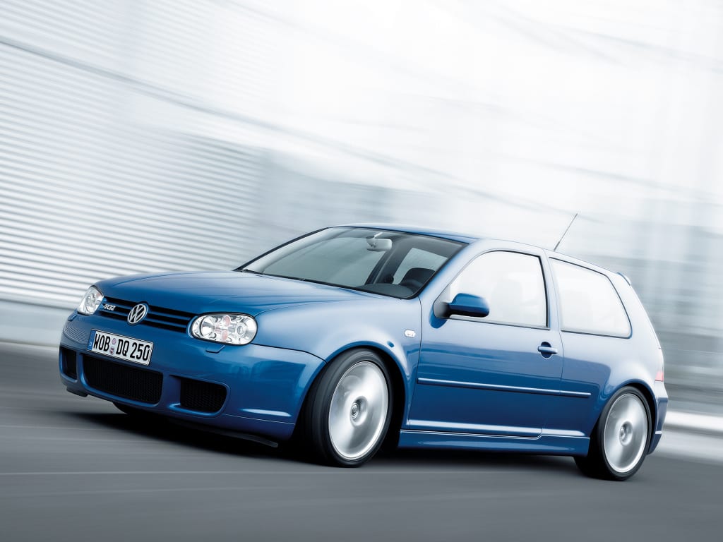 Photo de la Golf IV R32 roulante