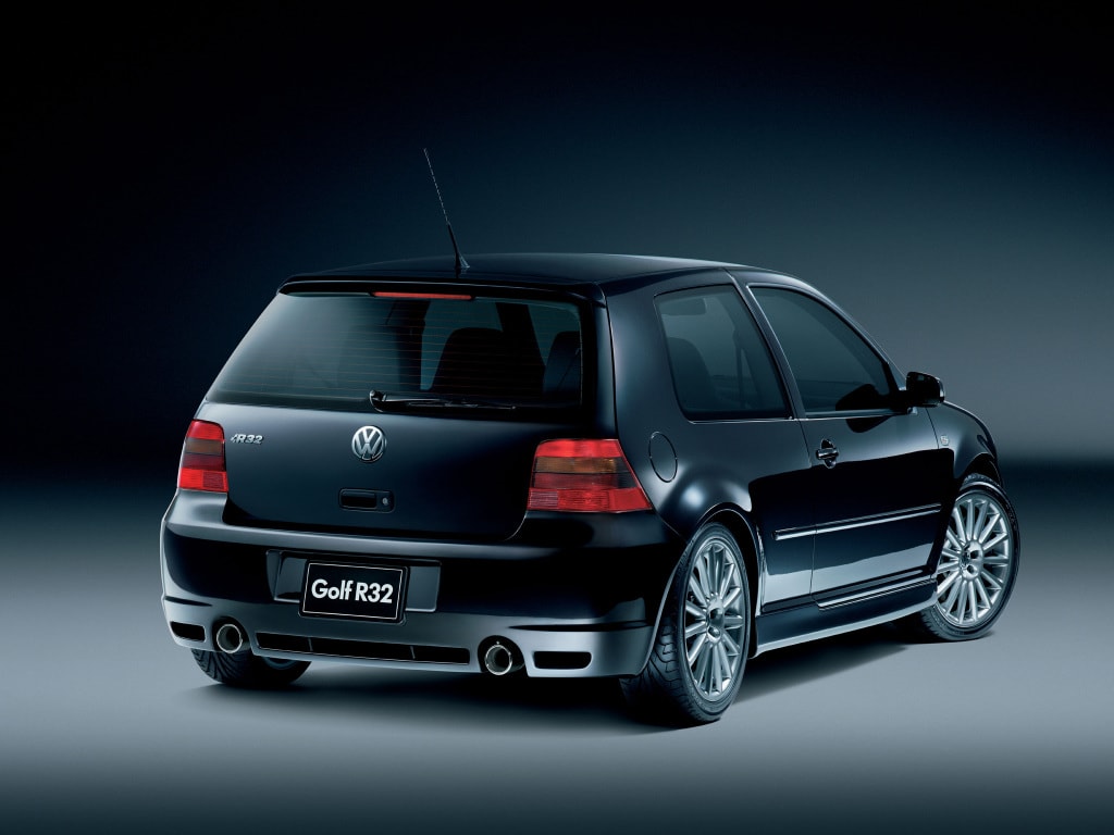 Golf IV R32 vue de derrière