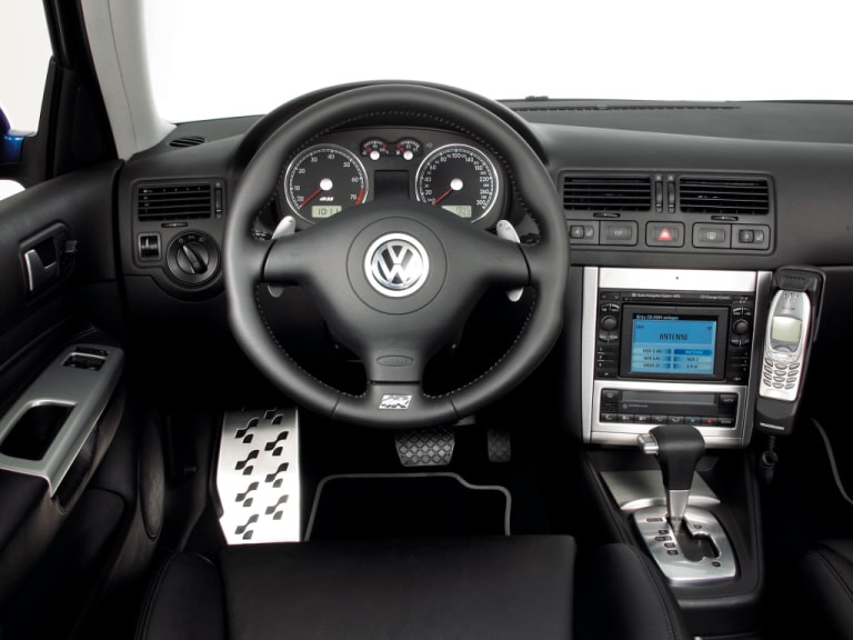 Intérieur de la Golf IV R32