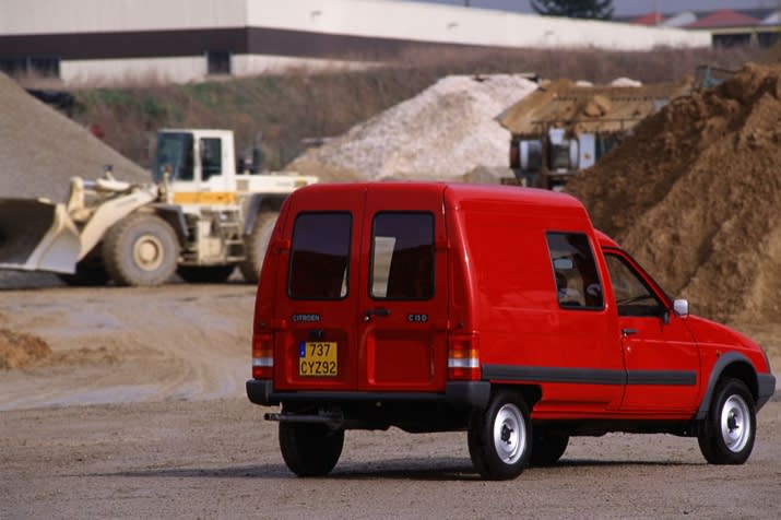 Citroën C15 vue de derrière