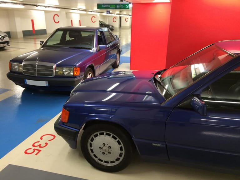 Au premier plan, l'Azzurro française.