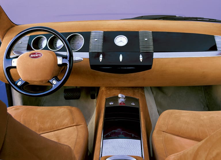 1998 Bugatti EB118 Concept; top car design rating and specifications