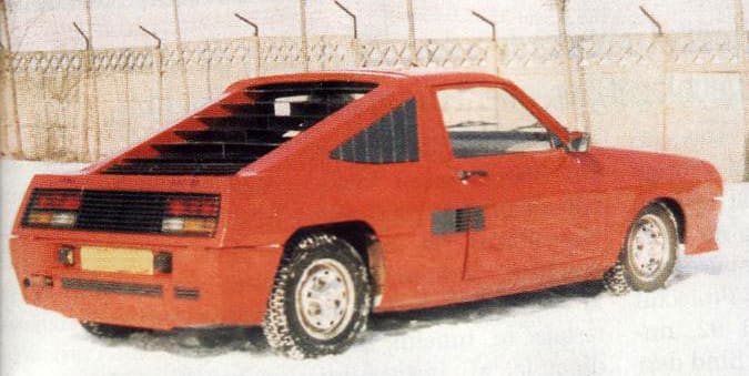 La Dacia MD87 à moteur central arrière !