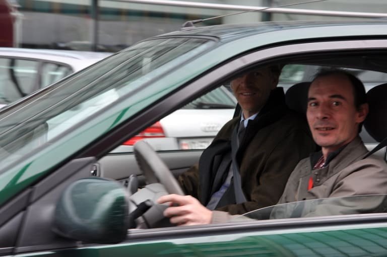 En voiture Simone, au volant de la P1 NHW11 de 2000 !