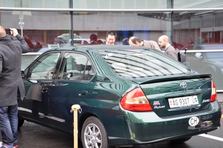 La P1 a un look un peu daté aujourd'hui, mais futuriste à l'époque !