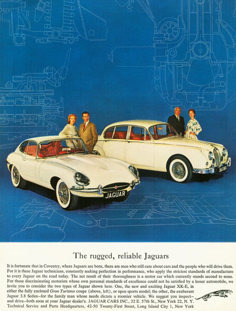 Raphaelle se verrait bien au volant d'une Jaguar Type E