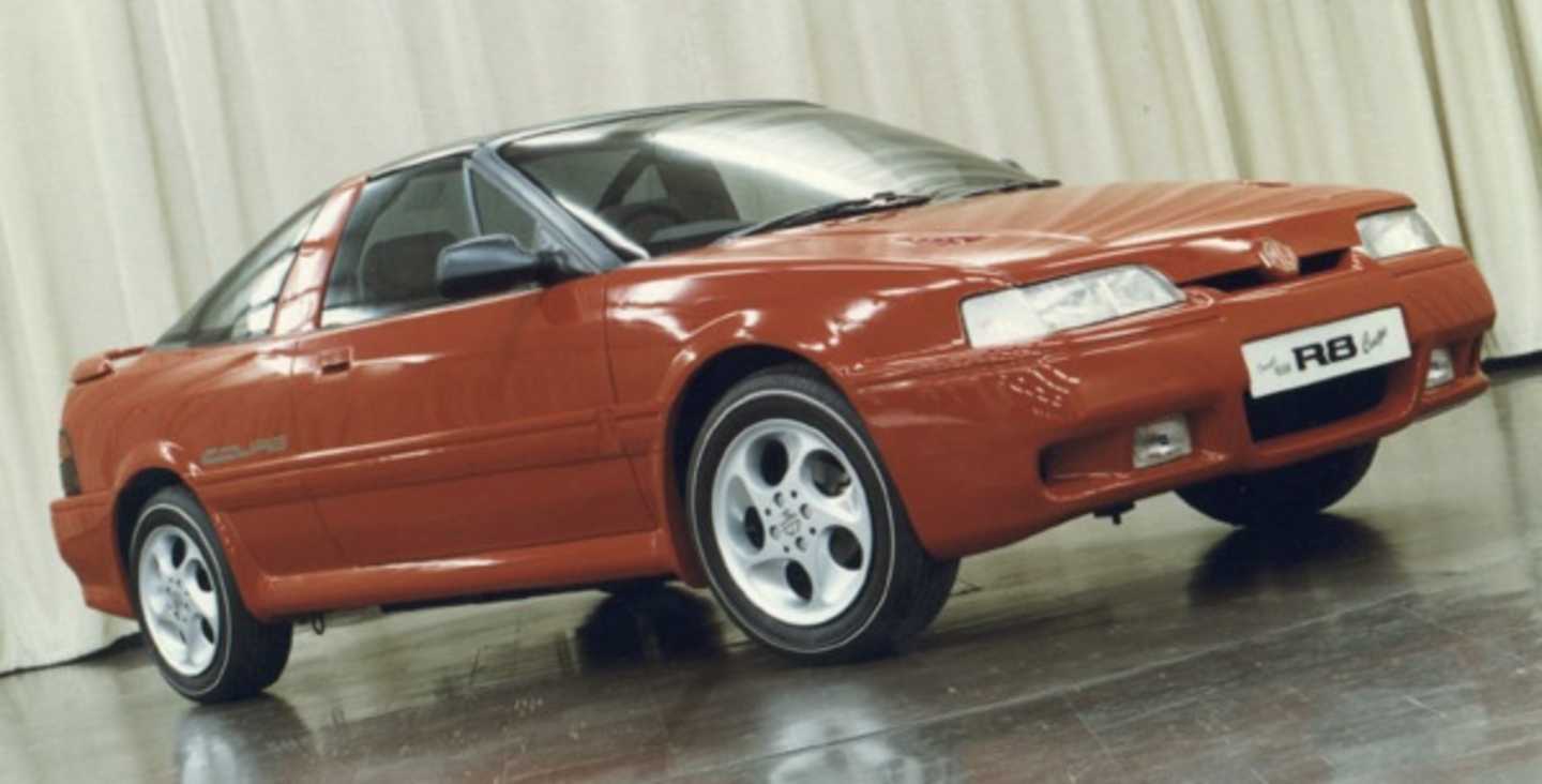 Projet de coupé M8 badgé MG paru en 1988 (image: Aronline.com)