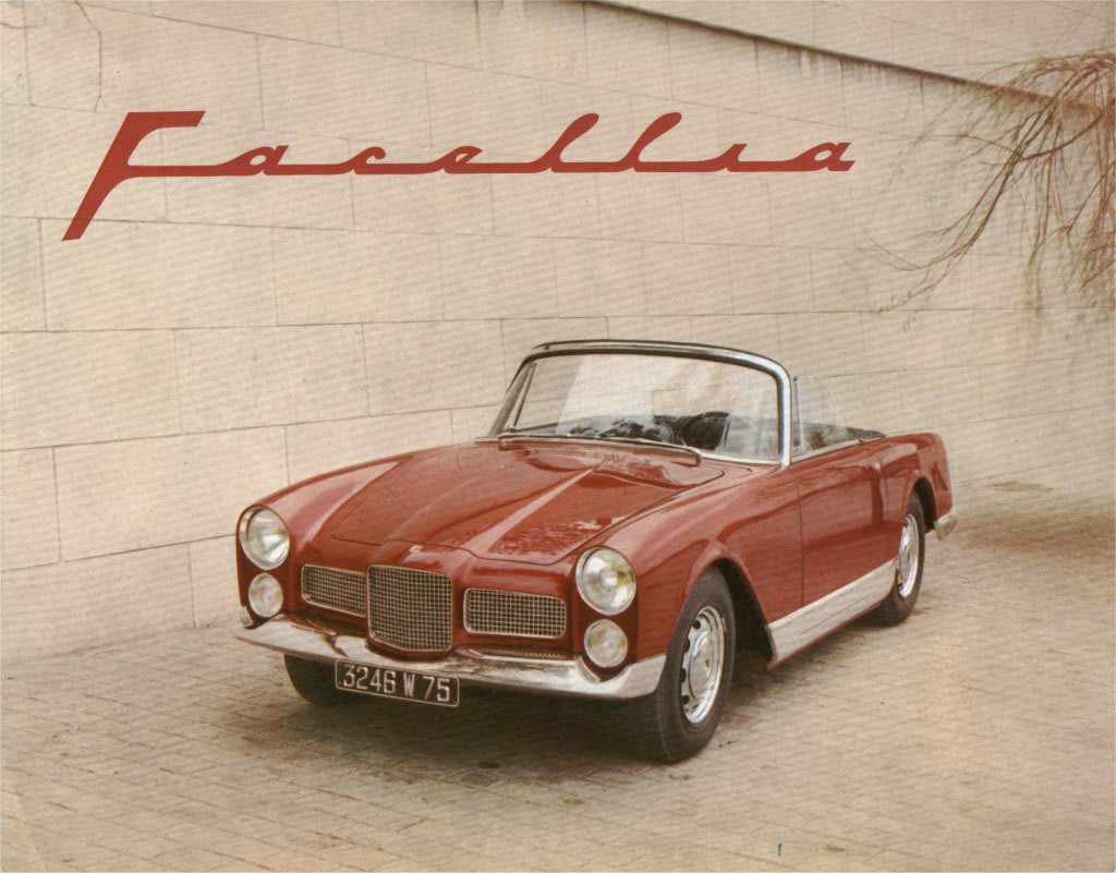 La Facellia existe en cabriolet, Coach ou Coupé 2+2