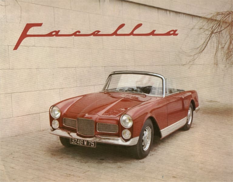 La Facellia existe en cabriolet, Coach ou Coupé 2+2