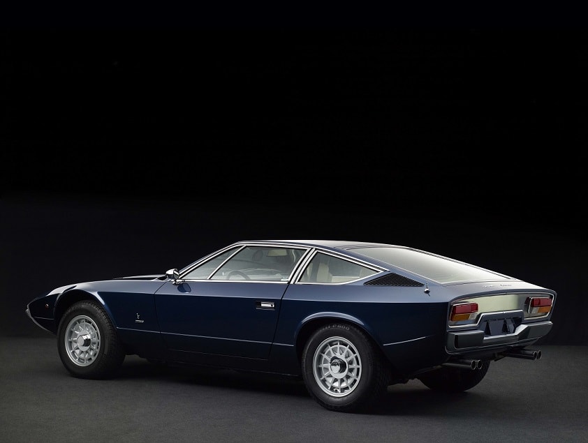 Maserati Khamsin de trois quarts arrière