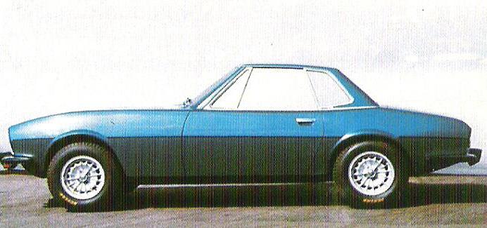 La BMW 1600 TI dessinée par Bracq qui devait être fabriquée par Brissonneau et Lotz