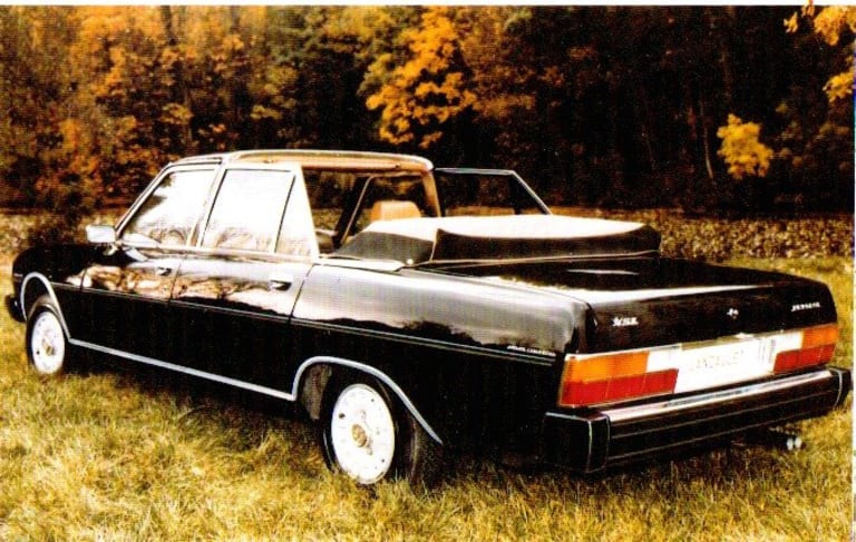 La 604 Landaulet Chapron telle qu'elle était présentée sur la brochure de présentation !