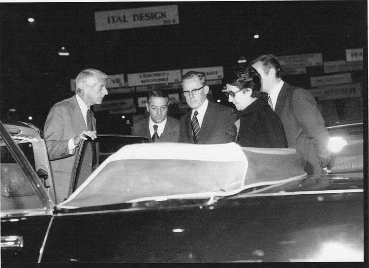 La 604 Landaulet au salon de Paris 1978
