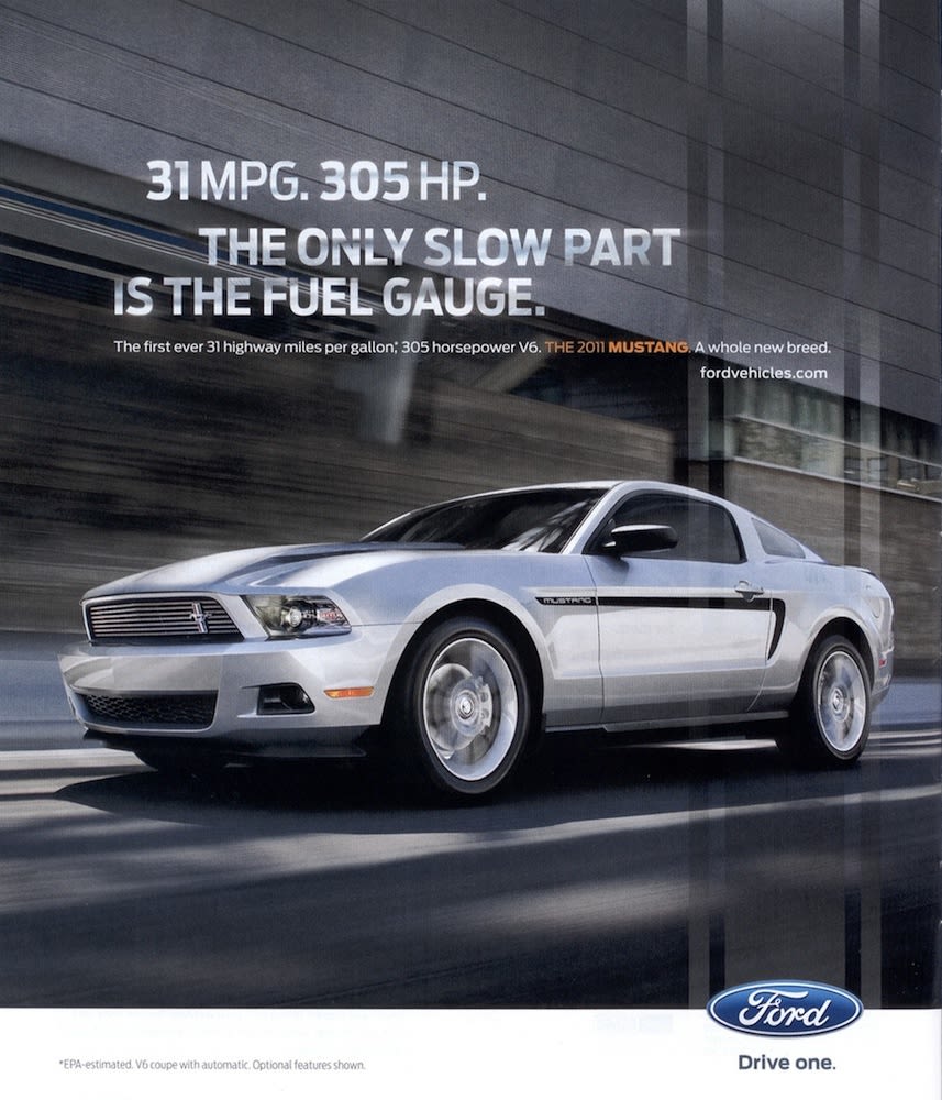 La Mustang V, toute en muscles, ma préférée !