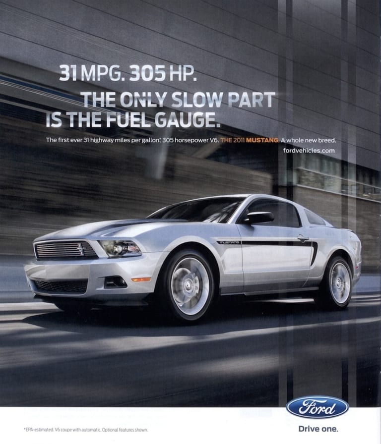 La Mustang V, toute en muscles, ma préférée !
