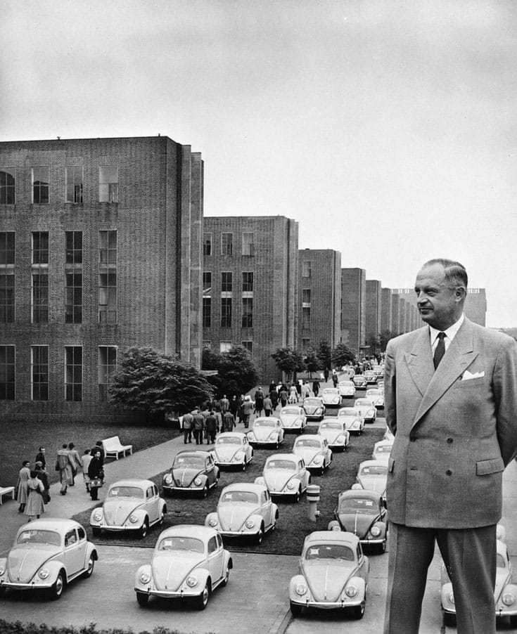 Heinz Nordhoff prit la succession de Hirst en 1948, et venait de chez Opel !