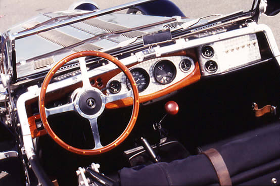 L'intérieur luxueux de la De Clercq P47A