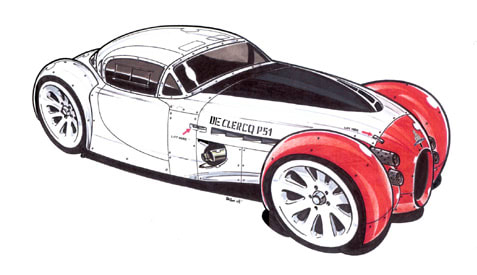 De Clercq P51 A dans sa version agressive