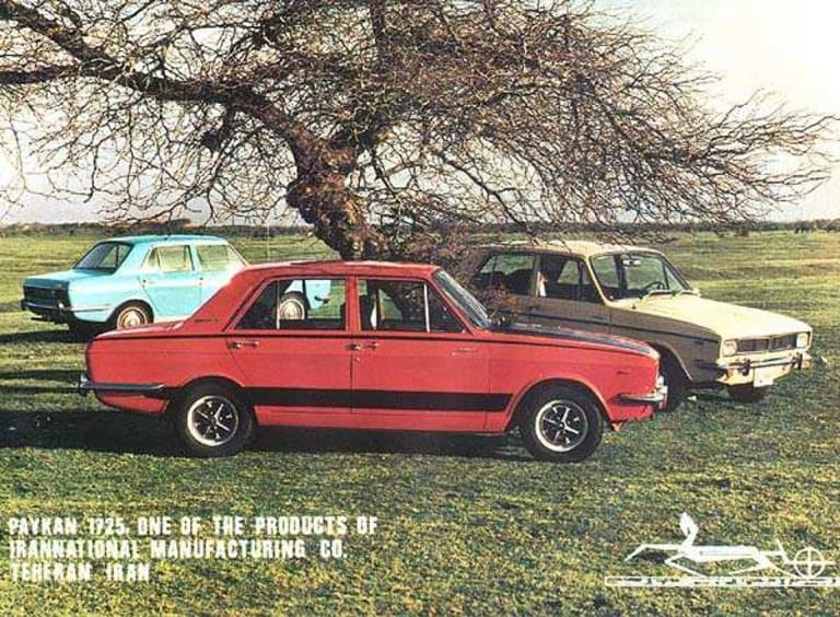 La Paykan, sur base d'Hillman Hunter / Rootes Arrow