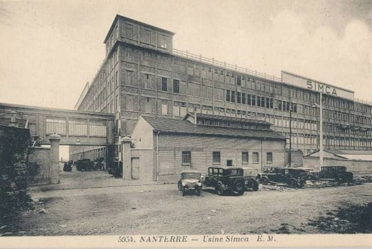 L'usine Simca de Nanterre