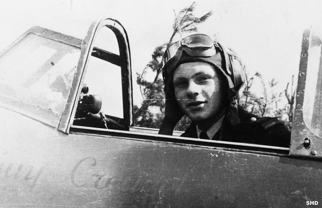 Roland de la Poype faisait partie du célèbre groupe de chasse Normandie Niemen