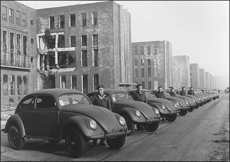 Les premières Volkswagen seront destinées à l'armée britannique !