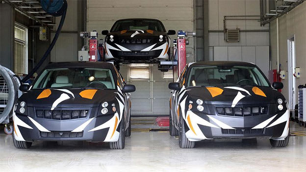 Les prototypes turques de la Cadillac BLS / Saab 9-3 (image Saabplanet.com)