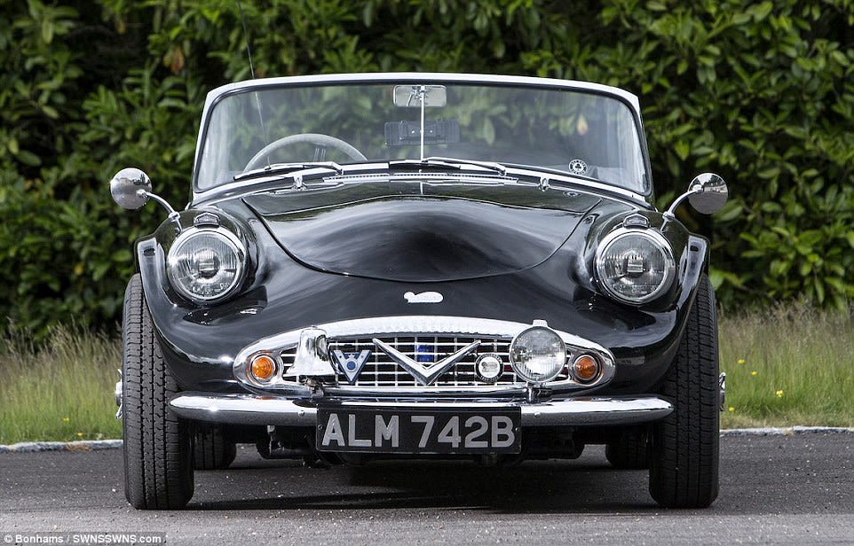 Une SP 250 en configuration Police, en vente chez Bonhams il y a quelques temps !