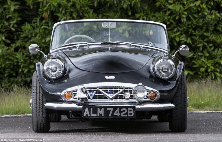 Une SP 250 en configuration Police, en vente chez Bonhams il y a quelques temps !