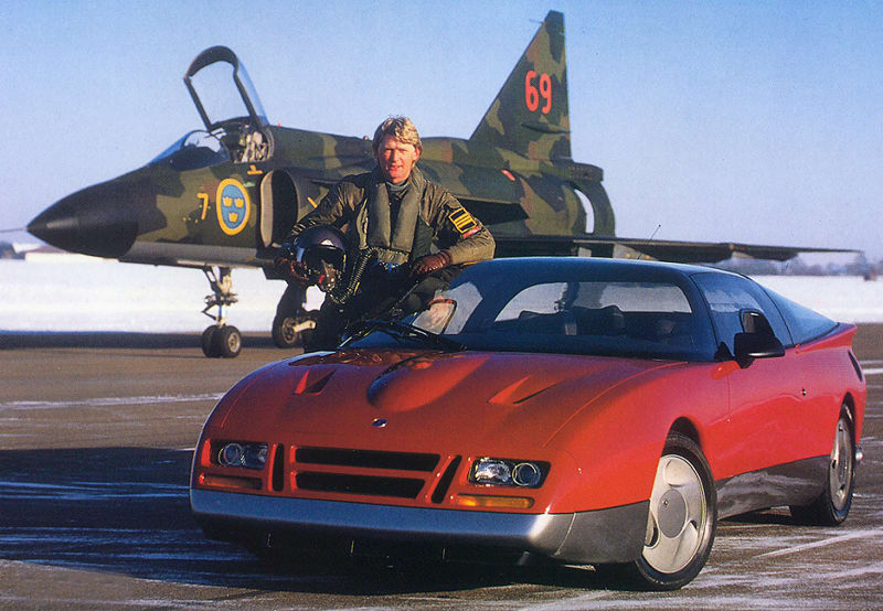 Saab est bien sûr présente dans Back to the Future avec son EV-1 !