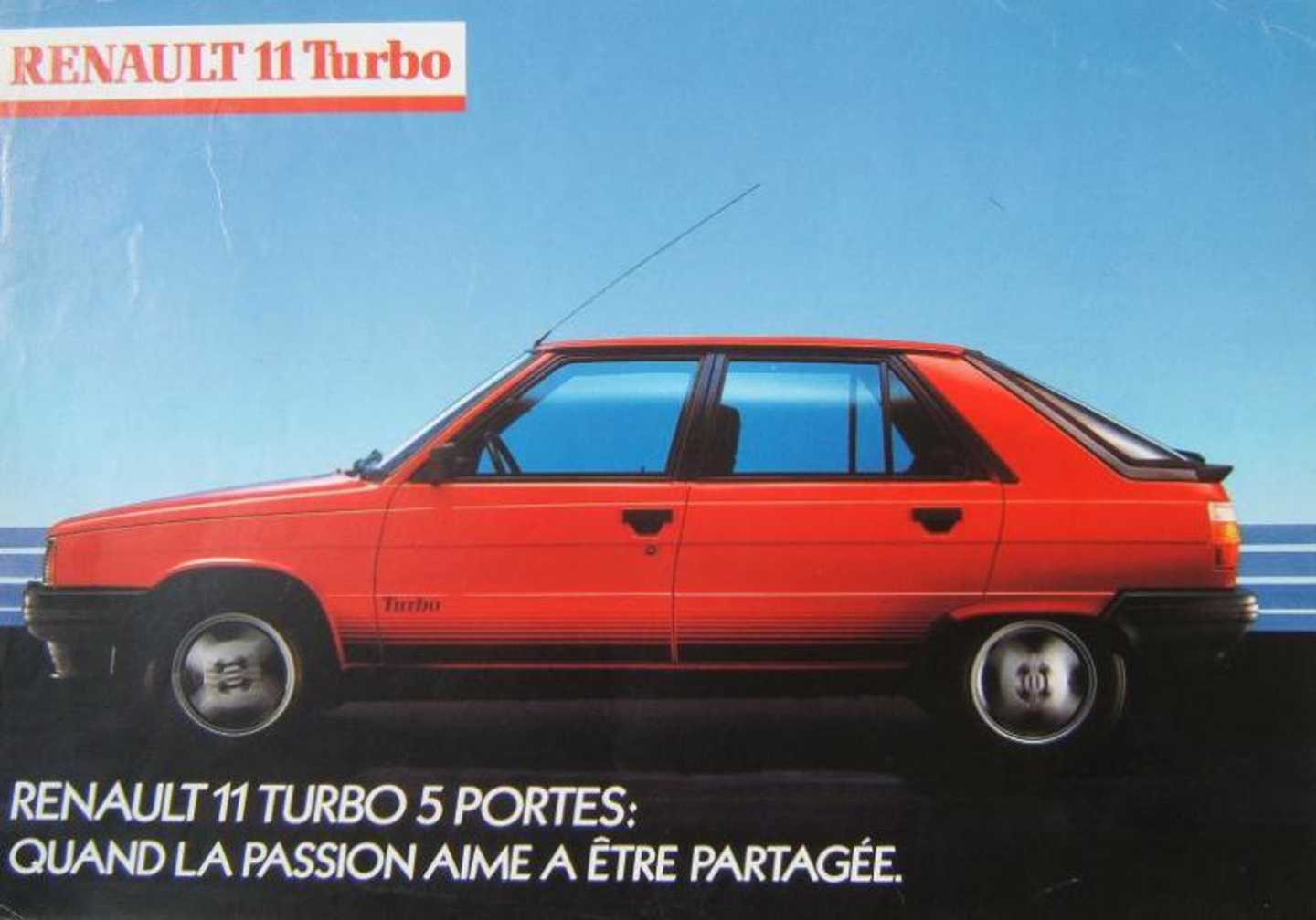 La Turbo exista aussi en 5 portes !