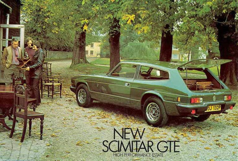 La Reliant Scimitar GTE d'origine !