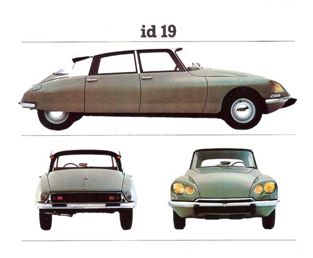 L'ID recevra le même restylage que la DS en 1968