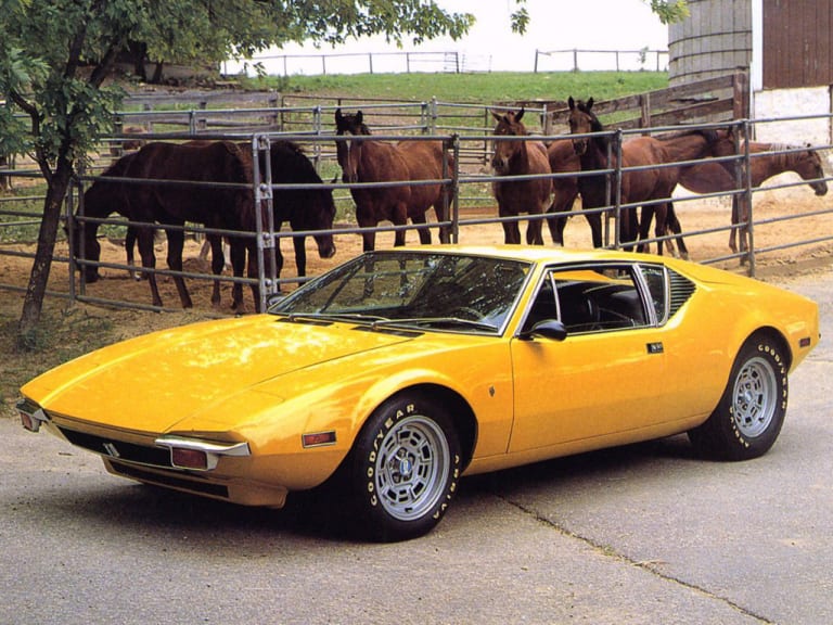 La Pantera de 1971, dessinées par Tom Tjaarda pour Ghia