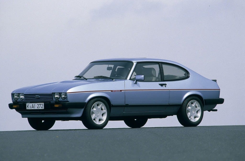 Les dernières Capri 2.8i sont assez séduisantes en bon état !