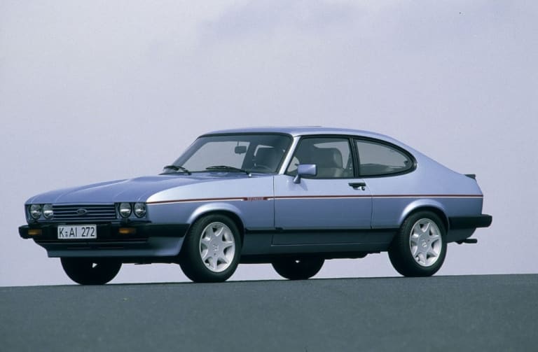 Les dernières Capri 2.8i sont assez séduisantes en bon état !