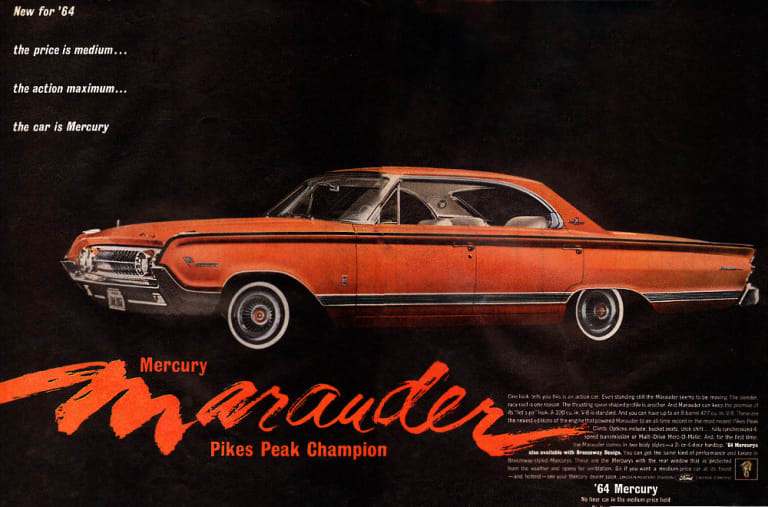 Mercury avait déjà utilisé le nom de Marauder dans les années 60 !