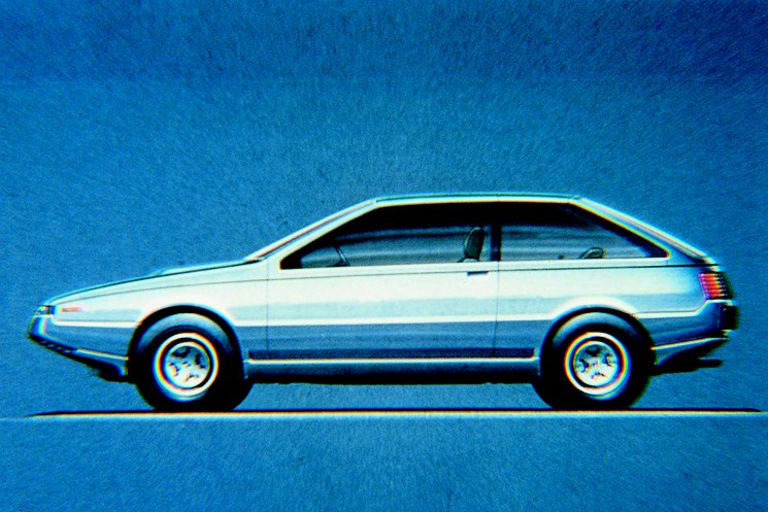 Un sketch de Giugiaro pour le concept Asso di Fiori
