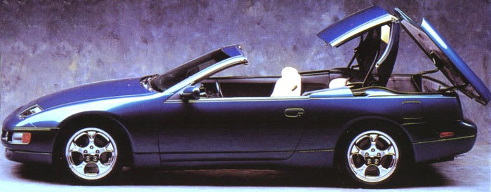 La proposition d'ASC pour un Z32 à toit rétractable en 1992 !