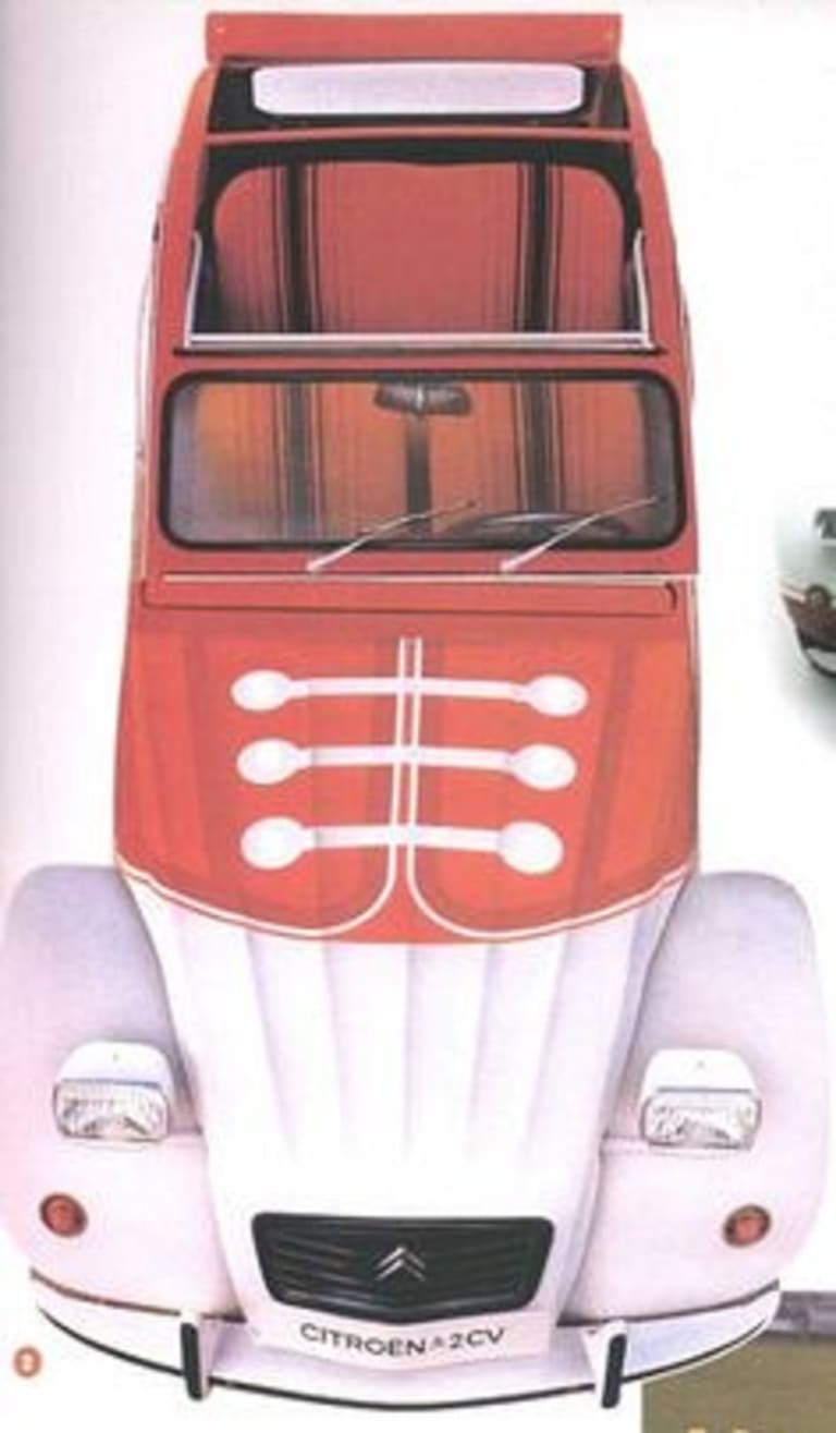 La 2CV Marcatelo espagnole, 300 exemplaires en 1982 !