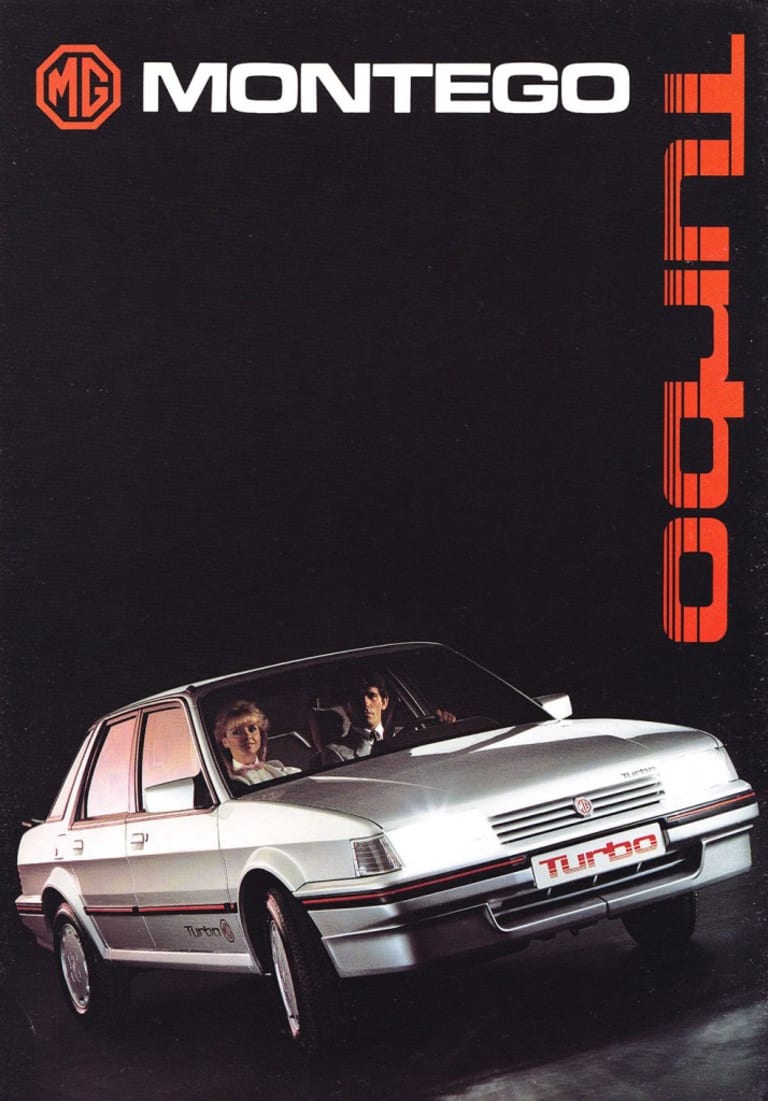 La MG Montego Turbo apparaît, contre toute logique, en 1985